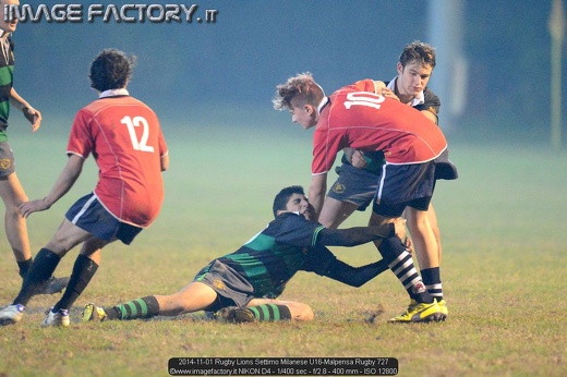 2014-11-01 Rugby Lions Settimo Milanese U16-Malpensa Rugby 727